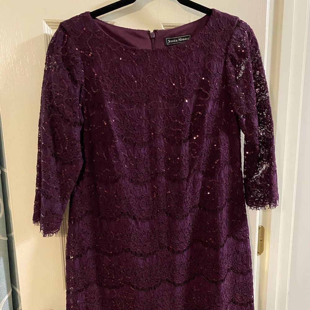 Knee length cocktail dress